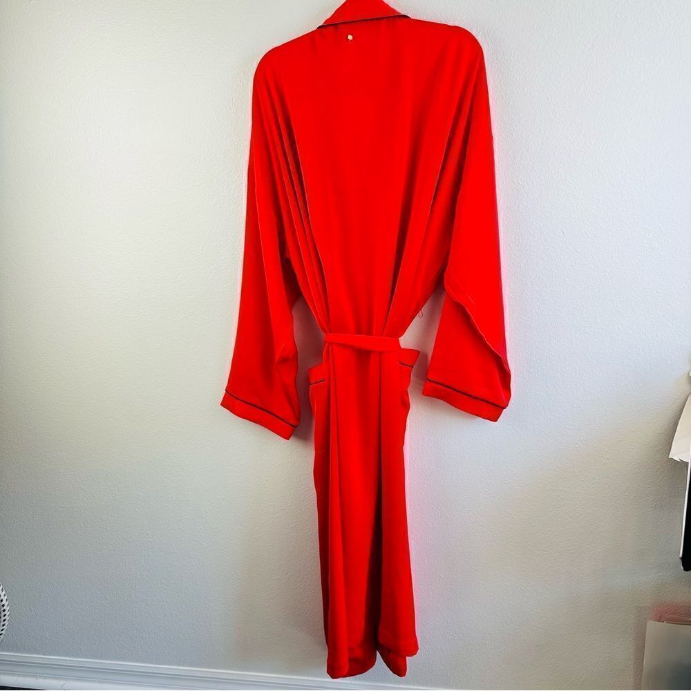 Fabletics‎ Red Calf Length Robe - Picture 3 of 4